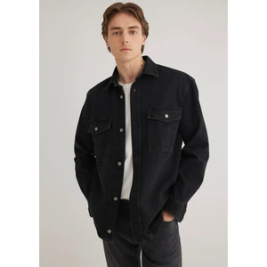 Siyah Denim Gömlek 0211419-900