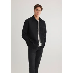 Cep Detaylı Siyah GÖMLEK0211439-900