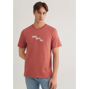 Mavi İstanbul Baskılı Turuncu Tişört 0612274-71100