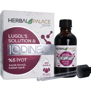 Herbal Palace Lugol's Solutıon Iyot Damlası %5 Iyot