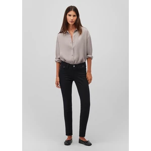 Ada 90lar Simsiyah Jean Pantolon 1020586397