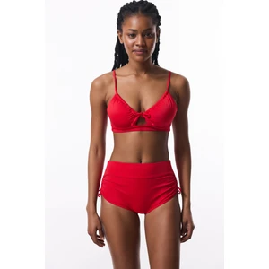 Kırmızı New Boxer Yüksek Bel Bikini Altı