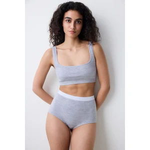 Reversible Seamless Çok Renkli Crop Üst