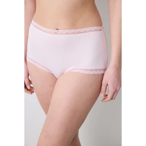 Easy Micro Lace Highwaist Pembe Slip Külot