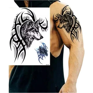 Kurt Örümcek Geçici Dövme Tattoo