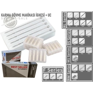 Tattoo Dövme Makinesi Iğneleri 25 Iğne 25 Uç