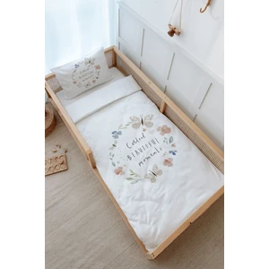 Tuğba Kuğu Montessori Nevresim Takımı (100 x 200) - Royal Series - Flower Dream