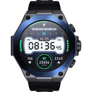 Black Shark S1 Pro Akıllı Saat Blue  (Black Shark Türkiye Garantili)
