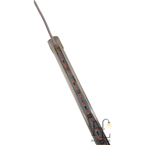 Hazar Led 12 Volt Alüminyum Kasalı 5730 Ledli Çubuk LED Bar Grow Full Spectrum Şeffaf Cam (Bitki Yetiştirme Ledi)