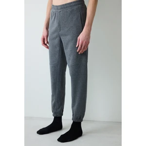Erkek Timeless Antrasit Melanj Cepli Pijama Altı