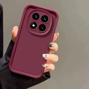 M.tk moveteck Xiaomi Redmi Note 14 Pro Kılıf Yumuşak Renkli Lansman Silikon Kapak Kamera Korumalı Çıkıntılı 3D Kalın Kenarlı