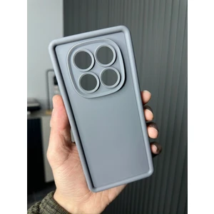 M.tk moveteck Xiaomi Redmi Note 14 Pro Kılıf Yumuşak Renkli Lansman Silikon Kapak Kamera Korumalı Çıkıntılı 3D Kalın Kenarlı