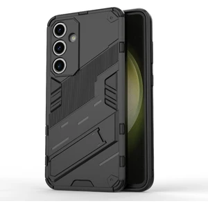 Samsung Galaxy S24 Fe Matrix Serisi Armor Standlı Perfect Koruma Kılıf - Siyah AL3416