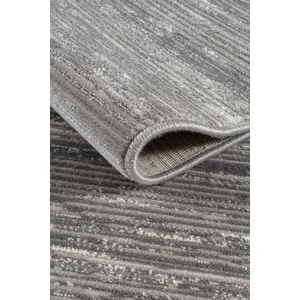 NEHIR25 Antrasit Akrilik Parlak Iplik Dokuma Yumuşak Halı Yolluk Koridor Salon Oturma Odası Halı