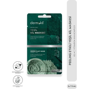 Peeling Etkili Yeşil Kil Maske 15ml