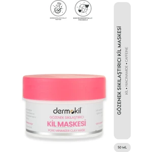 Yüz Maskesi 50 ml Kavanoz Gözenek Sıkılaştırıcı Besleyici Kil Formüllü Cilt Bakımı