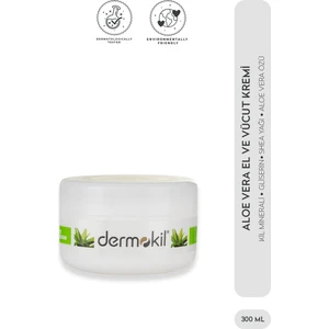 El Ve Yüz Kremi Aloe Vera Özlü 300 ml