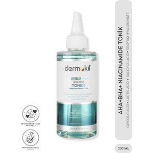 Exfoliating Aha+Bha Niacinamide Tonik 200 ml