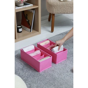 Rek Home 2'li 6 Bölmeli Çocuk Odası Dolap Çekmece Içi Çamaşır Çorap Düzenleyici Petek Akordiyon Organizer