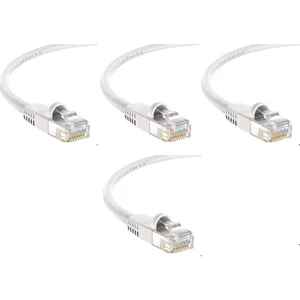 Cat6 Gri 2 Metre RJ45 Lan Kablosu Uçları Hazır Takılı Bilgisayar Modem Internet Ethernet Kablosu