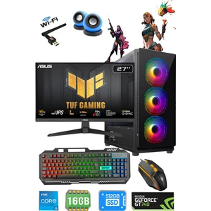 TX590 I5-7400 16GB Ram 512GB SSD GT740 4gb Asus Tuf Gaming 27'' 180HZ 1ms Gaming Monitör Oyuncu Masaüstü Bilgisayar