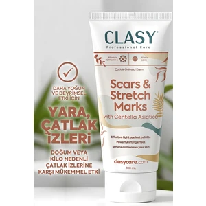 Clasy Care Yara ve Çatlak Izleri Görünümünü Azaltıcı ve Mükemmel Önleyici Krem (Scars & Stretch Marks Cream)