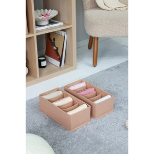 Rek Home 2'li 6 Bölmeli Çocuk Odası Dolap Çekmece Içi Çamaşır Çorap Düzenleyici Petek Akordiyon Organizer