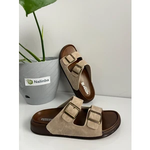 Tokalı Ayarlanabilir Ortopedik Erkek Terlik