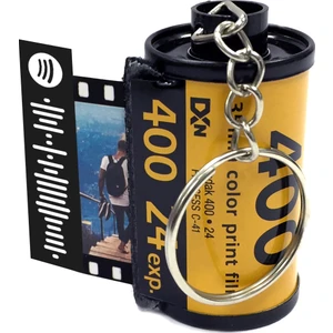 Foto Rulo Sevgiliye Özel Kodak Dxn 10 Fotoğraflı Anahtarlık, Foto Film Anahtarlık, Foto Rulo Anahtarlık