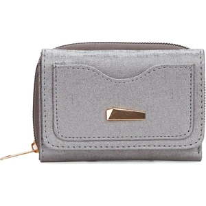Kadın Gümüş Suni Deri Kartlık ve Cüzdan NEWPOLO297