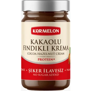 Şeker Ilavesiz Proteinli Kakaolu Fındıklı Krema 330 gr