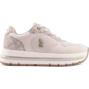 U.S. Polo Assn. Shery 5fx Bej Kadın Sneaker