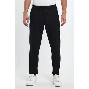 Cavla Collection Erkek Şardonlu Polyester Pike Cep Fermuarlı Eşofman Altı