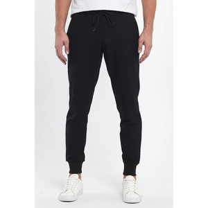 Cavla Collection Erkek Şardonlu Polyester Pike Paça Ribanalı Eşofman Altı