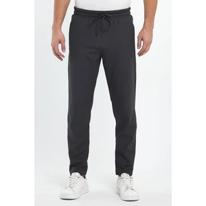 Cavla Collection Erkek Şardonlu Polyester Pike Cep Fermuarlı Eşofman Altı