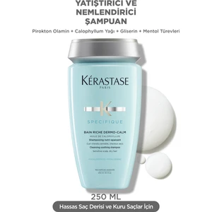 Specifique Bain Dermocalm Riche Kuru Saç Derisi Için Hassasiyet Karşıtı Şampuan 250 ml