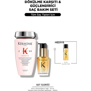 Elixir & Genesis Dökülme Karşıtı & Güçlendirici Saç Bakım Seti