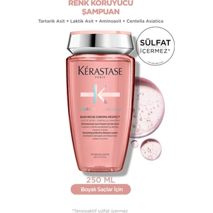 Chroma Absolu Bain Riche Boyalı Saçlar Için Besleyici Ve Koruyucu Şampuan 250 ml 250 ml