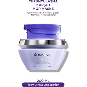 Blond Absolu Masque Ultra Violet Açma Işlemleri Sonrası Nötralizasyon Sağlayan Maske 200 ml 200 ml