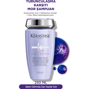 Blond Absolu Bain Ultra-Violet Turuncu Yansımaları Nötralize Eden Şampuan 250 ml 250 ml