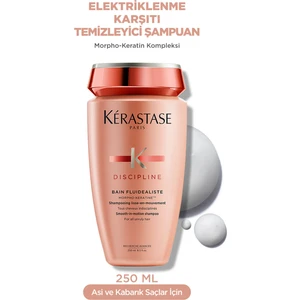 Discipline Bain Fluidéaliste Kolay Şekillendirme Sağlayan Ve Elektriklenme Karşıtı Şampuan 250 ml 250 ml