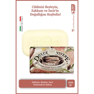 Nesti Dante Dolce Vivere Roma Katı Sabun 250 gr | Nemlendirici | Zakkum, Muskat