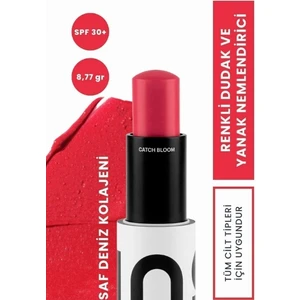 Ino Cosmetic SPF30 Renkli Dudak ve Yanak Nemlendiricisi - Peony - Saf Kolajen