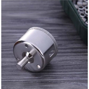 35mm Mermer Granit Fayans Cam Yuvarlak Delme Panç Elmas Uç Yuvarlak Açma Matkap İçin Karot