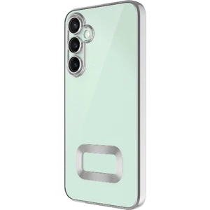Samsung Galaxy A36 Logo Gösteren Parlak Kenarlı Kamera Lens Korumalı Şeffaf Omega Silikon Kapak