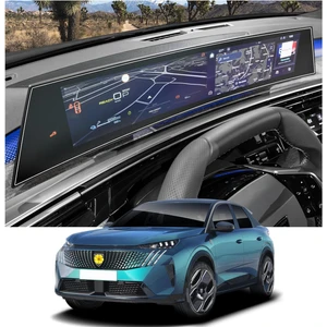 Peugeot E-3008 E-5008 2024 Model Gösterge ve Dokunmatik Bilgi Ekranı Uyumlu 9h Nano Ekran Koruyucu