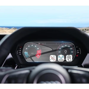 Audi A3 2021-2024 Model Direksiyon Arkası Gösterge Panel Uyumlu  9H Nano Ekran Koruyucu