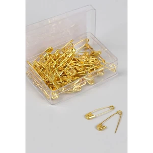 Mini Çatal Iğne 150 Adet 2 cm Çengelli Gold Renk Iğne