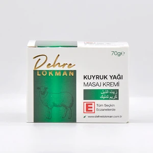 Dehre Lokman Kuyruk Yağı  Masaj Kremi Diz Bel Boyun 70 gr