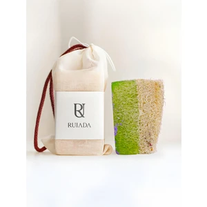 RUIADA %100 Doğal Kabak Lifli Aloevera Sabunu 130 Gr. (Hand Made)